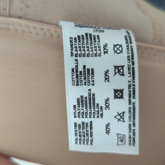 46D Nude Glamorise Bra Minimalist Simple Basic Neutral - Picture 10 of 11